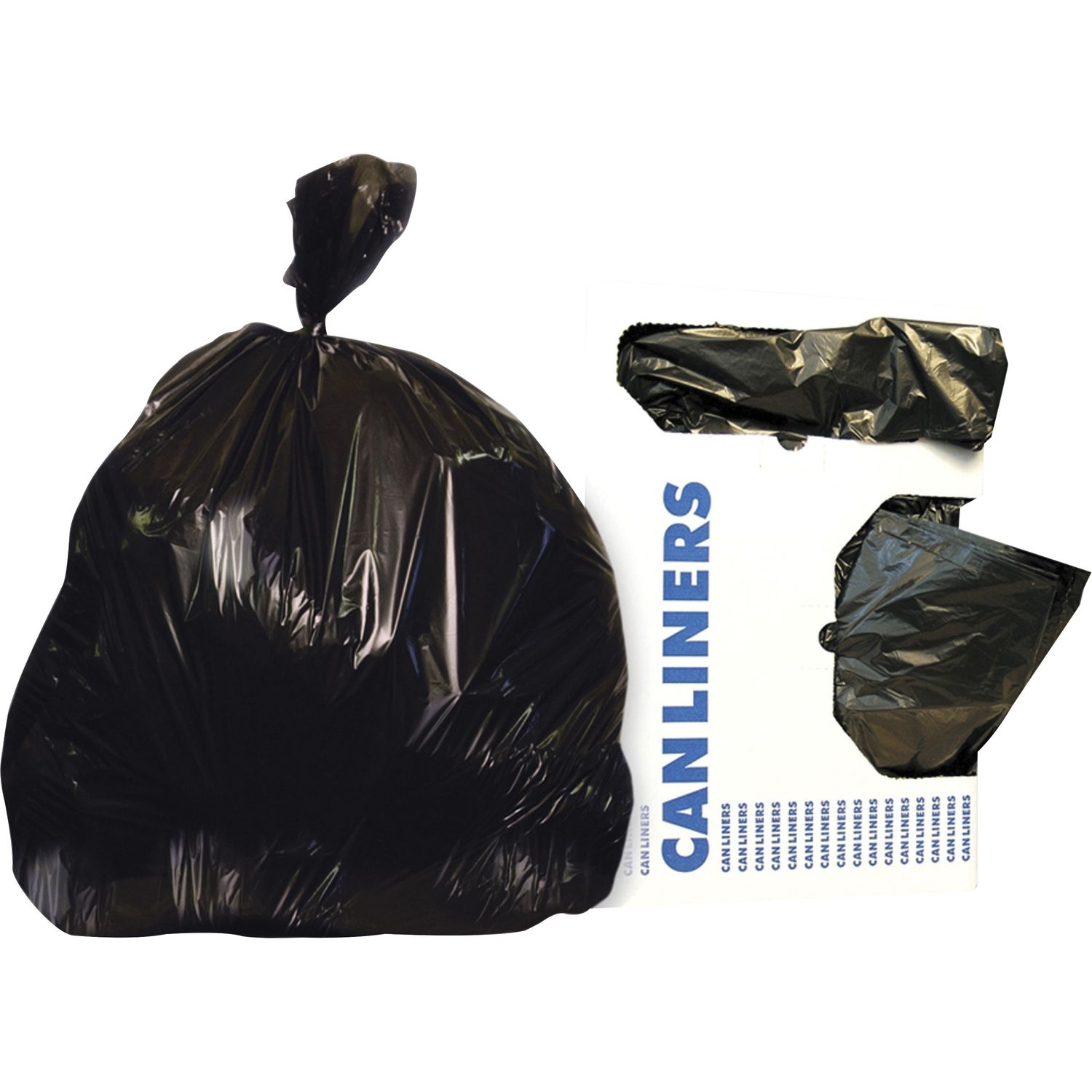 0.35 Mil Linear Low-Density Polyethylene Dark Can Liners by Heritage Bag Company HERH4021RK