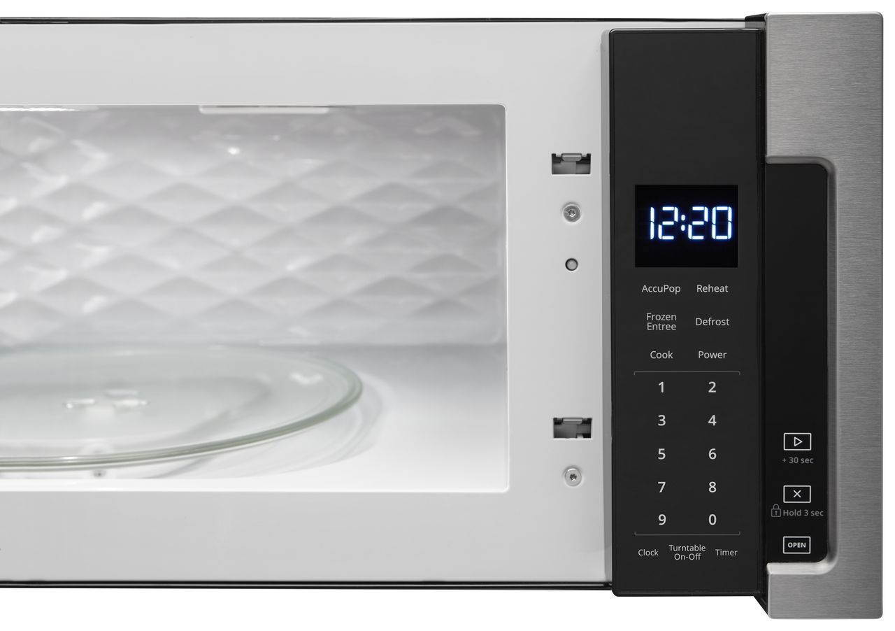 Whirlpool 1.1 Cu. Ft. Heritage Stainless Steel Low Profile Microwave Hood Combination