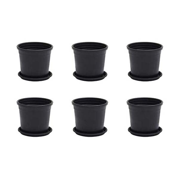 4 inch (10 cm) Grower Round Plastic Pot