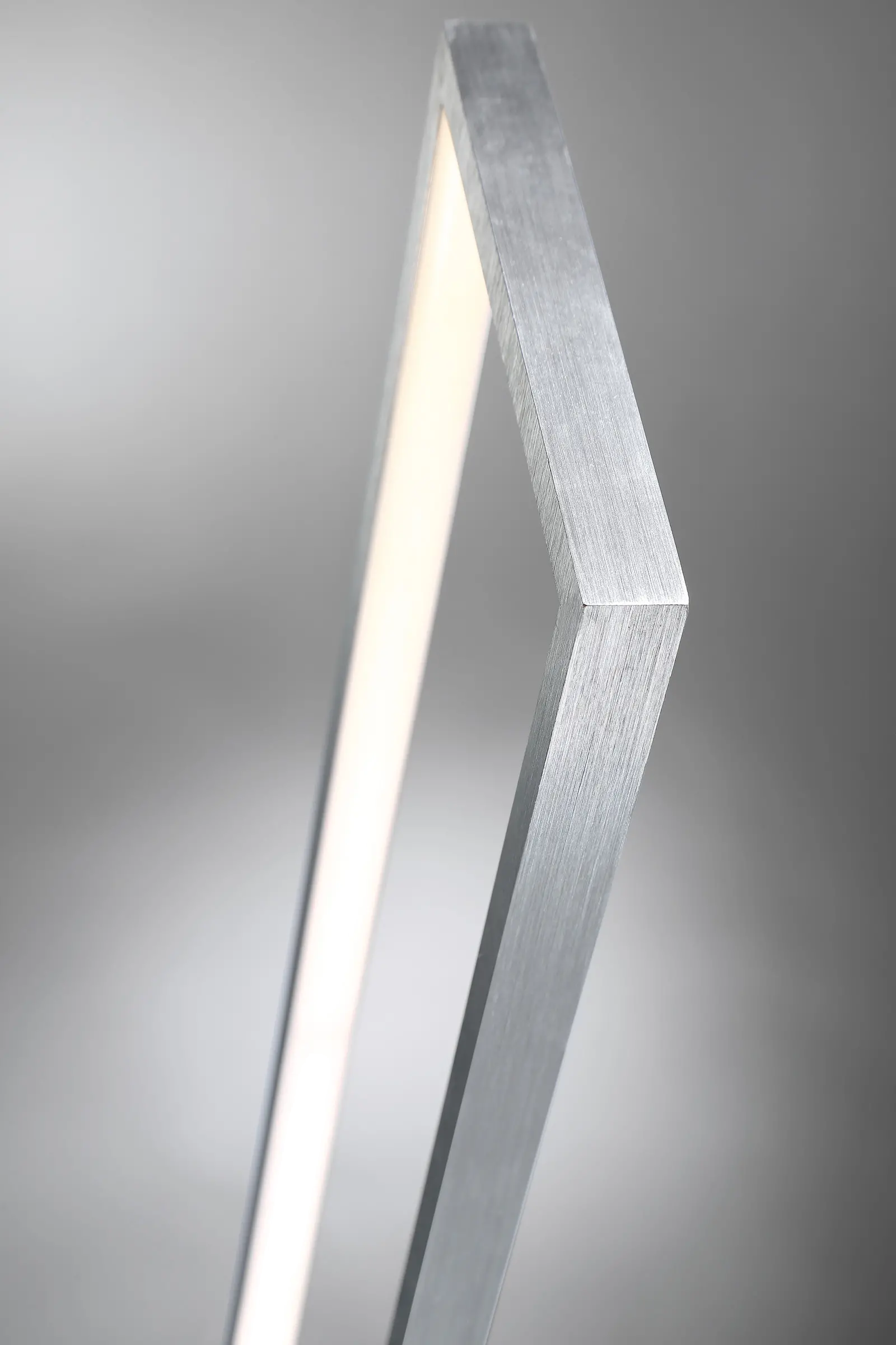 Modern Aluminum and Cement LED Floor Lamp - Fantica