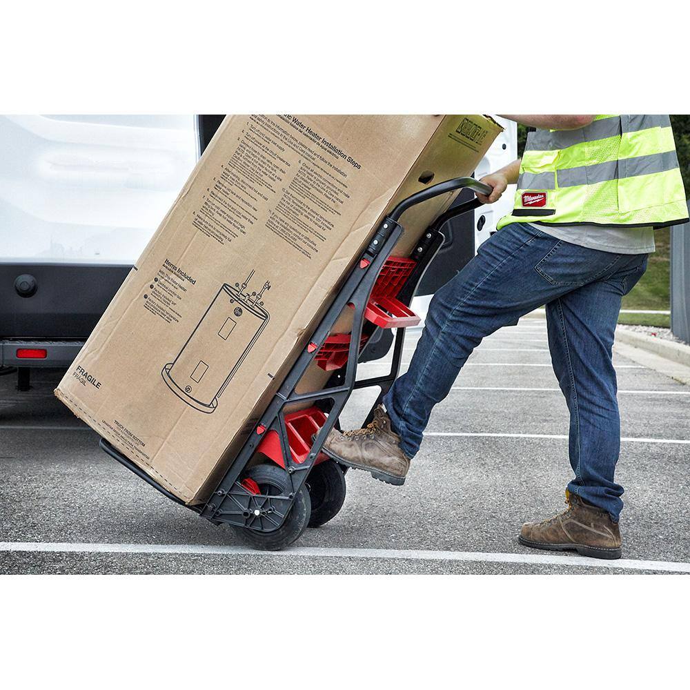 MW PACKOUT 20 in. 2-Wheel Utility Cart  M18 FUEL PACKOUT 18-Volt Lithium-Ion Cordless 2.5 Gal. WetDry Vacuum (Tool-Only) 48-22-8415-0970-20