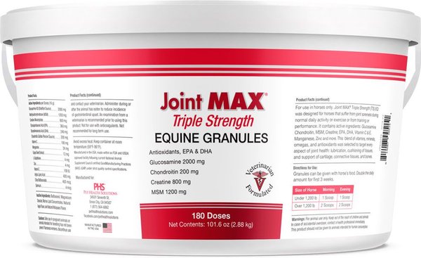 Ora-Clens Joint Max Triple Strength Horse Supplement， 2880-grams