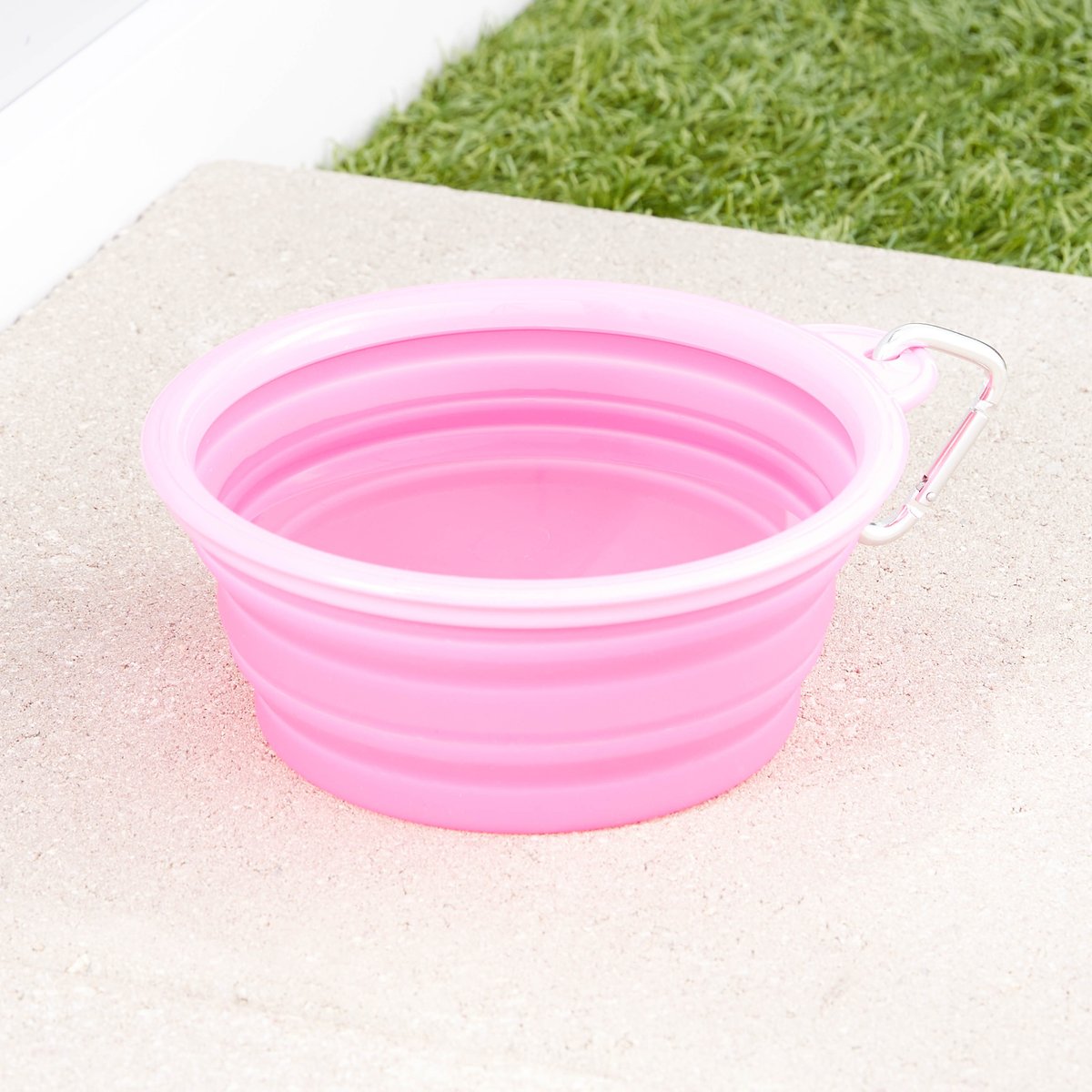 Prima Pets Collapsible Travel Bowl with Carabiner