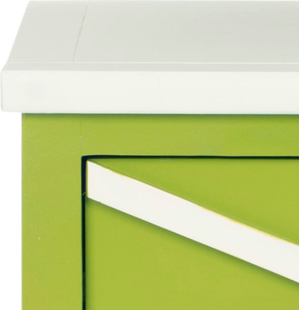 Safavieh Sherrilyn 2 Drawer Side Table   Contemporary   Side Tables And End Tables   by Safavieh  Houzz