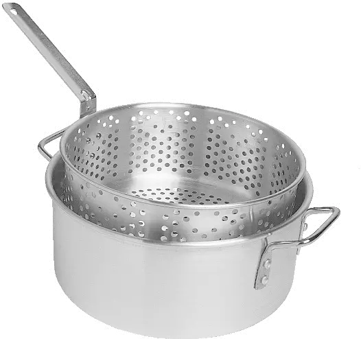 Camp Chef 10.5 Quart Aluminum Frying Pot Set