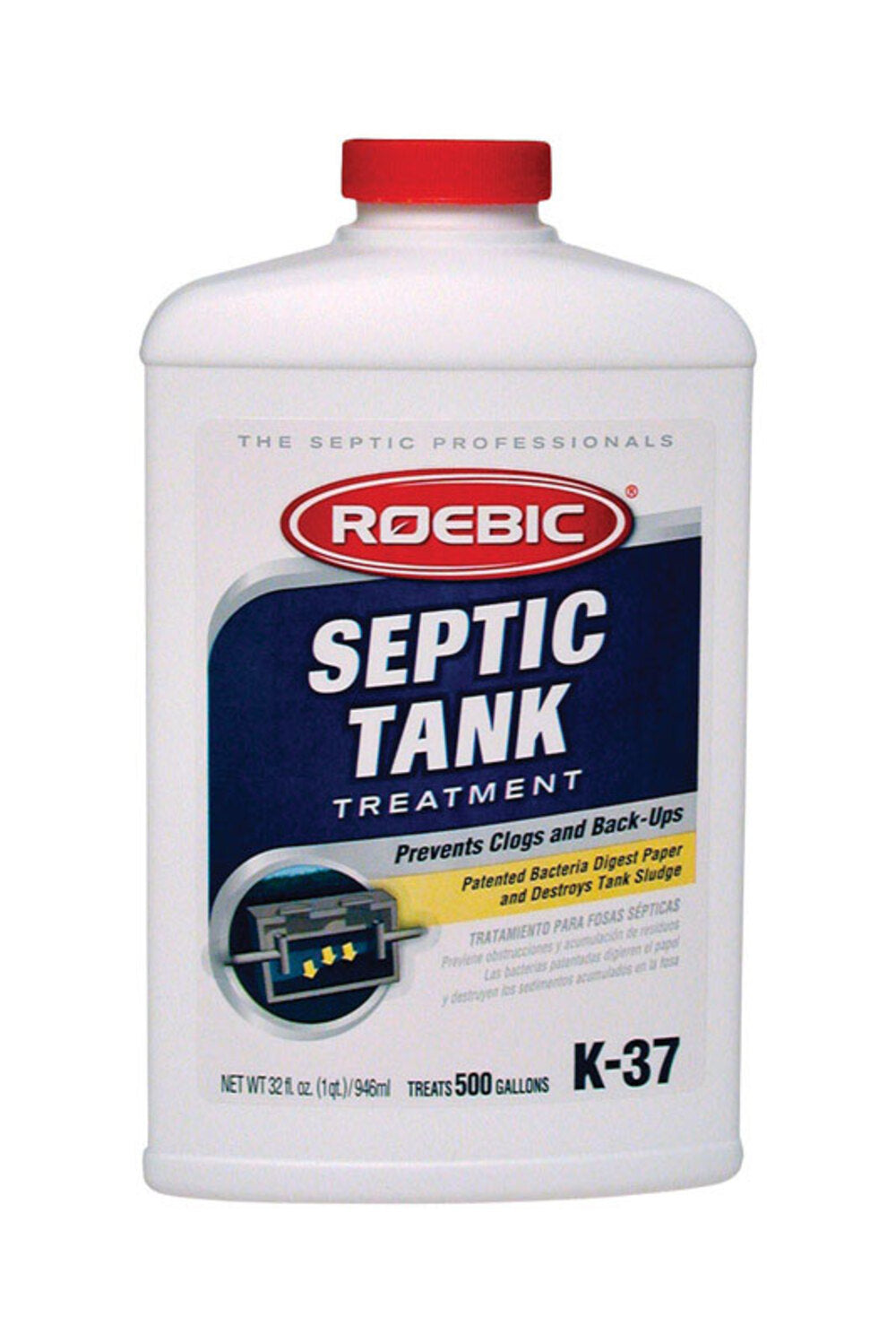 CLEANR SEPTIC LIQ QT K37