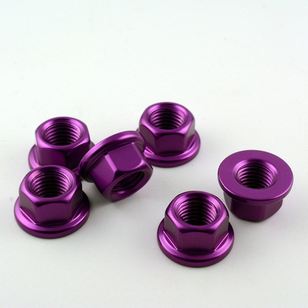 Racebolt Honda VFR800 VTEC-RC46 02-13 Aluminium Rear Sprocket Nut Kit Violet