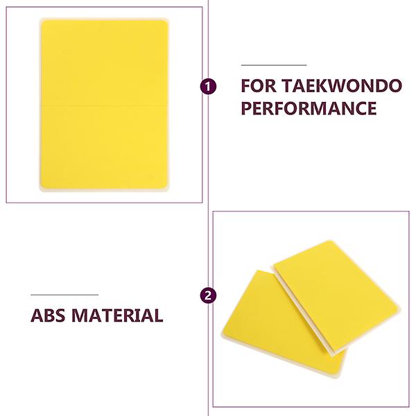 1pc Children Taekwondo Practice Board Plastic Breaking Board Training Board