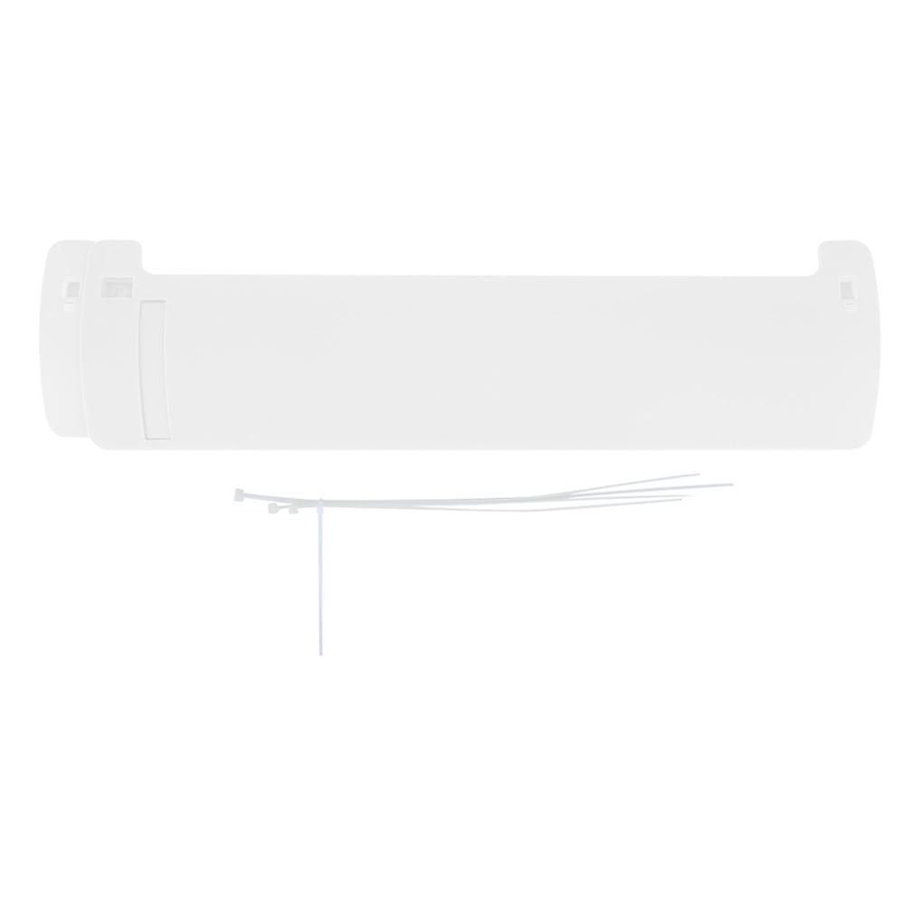 Air Conditioner Deflector Retractable Anti Direct Blowing Cold Shield Deflector Baffle White