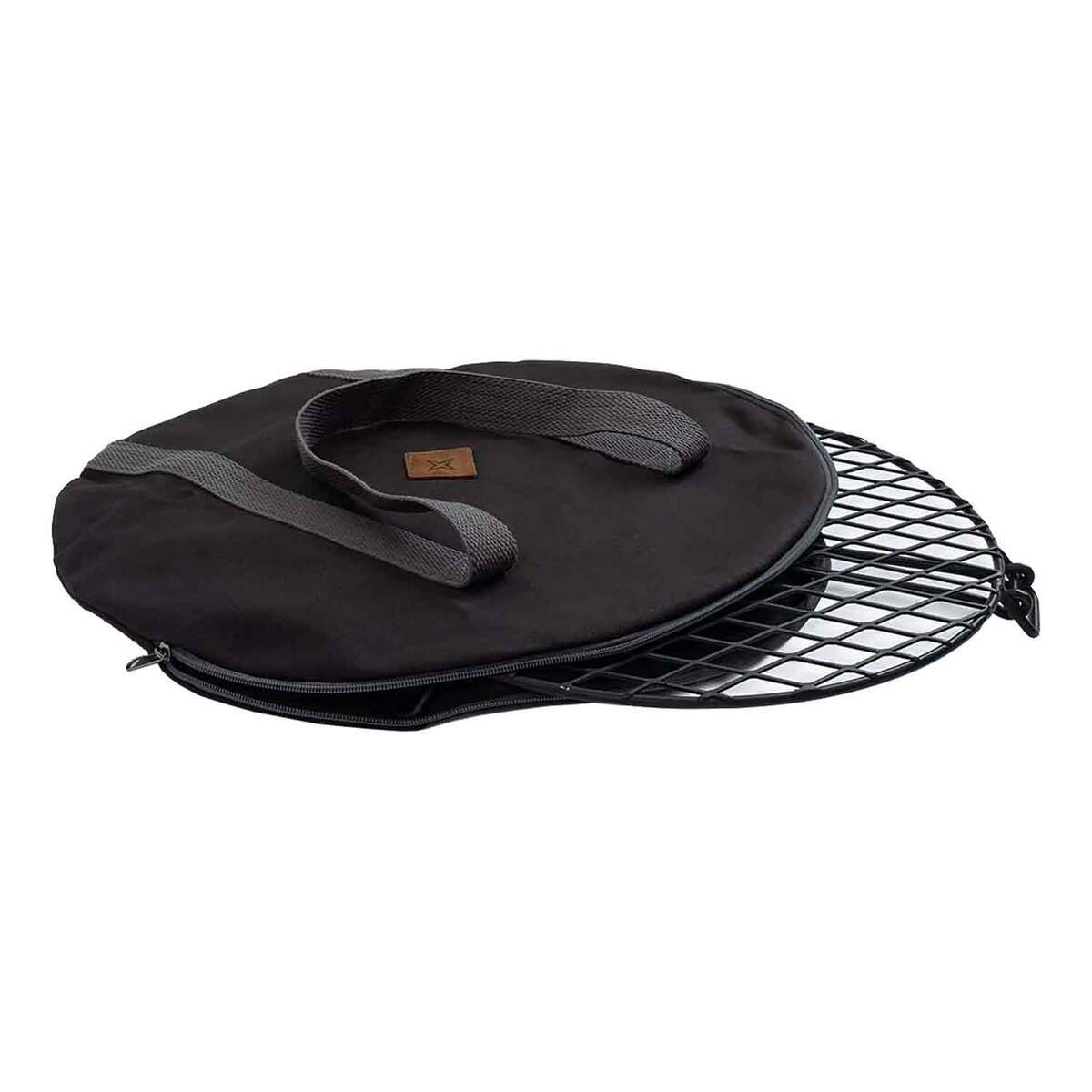 Barebones Circular Fire Pit Grill Grate Carry Bag