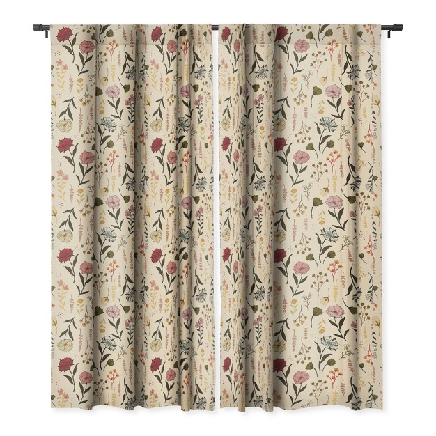 1pc Blackout Window Curtain Panel Deny Designs