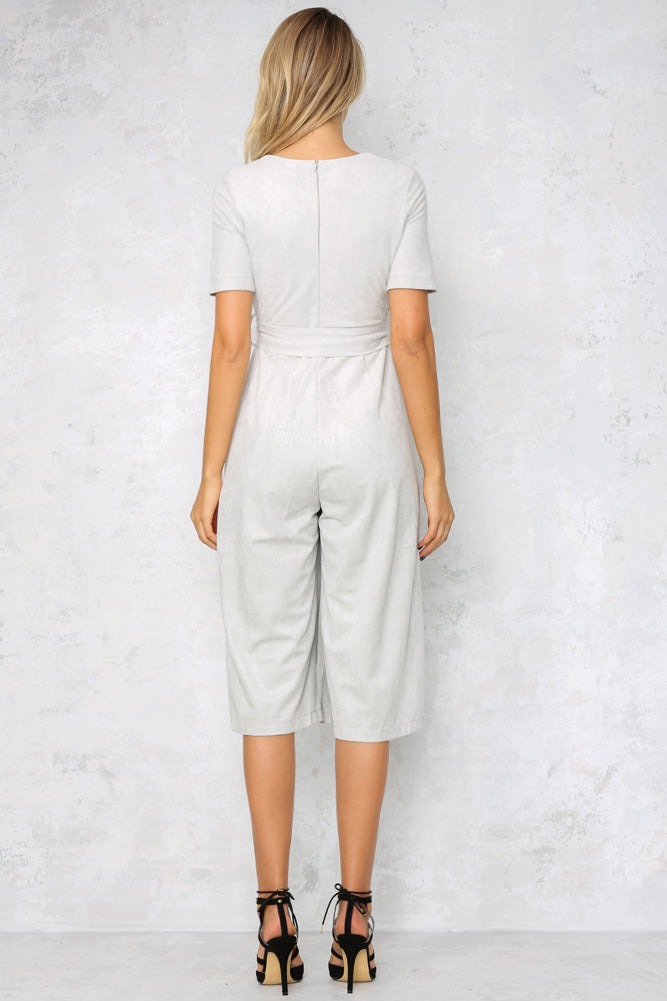 Noon Sun Jumpsuit Grey