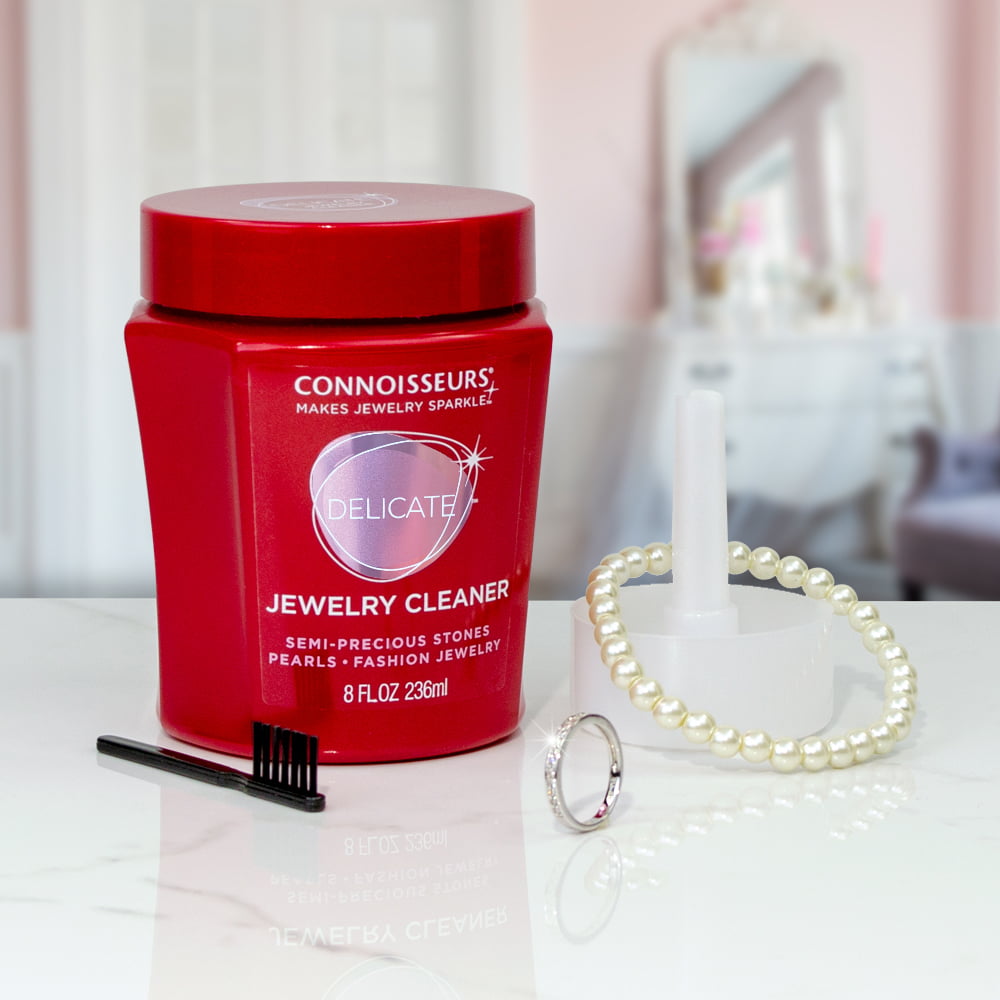 Connoisseurs® Do-it-All Jewelry Cleaning Collection, Fine, Silver and Delicate Jewelry Cleaner, Polishing Cloth