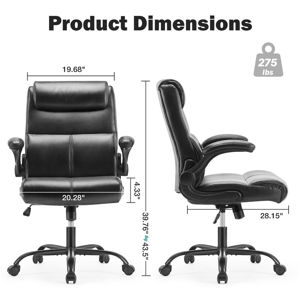 Ergonomic Executive Home Office Chair Adjustable height