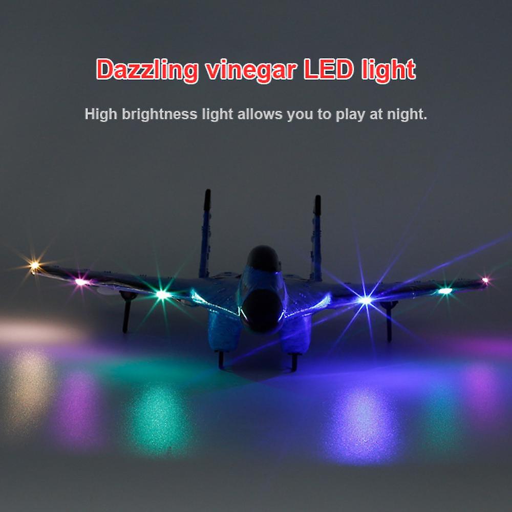 2.4g Remote Control Glider Rc Plane Kids Boys Gift Mig 320 Rc Airplanes Luminous Toy Model