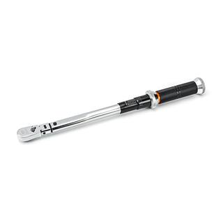 GEARWRENCH 38 in. Drive 120XP 5-75 ftlbs. Flex-Head Micrometer Torque Wrench 85188