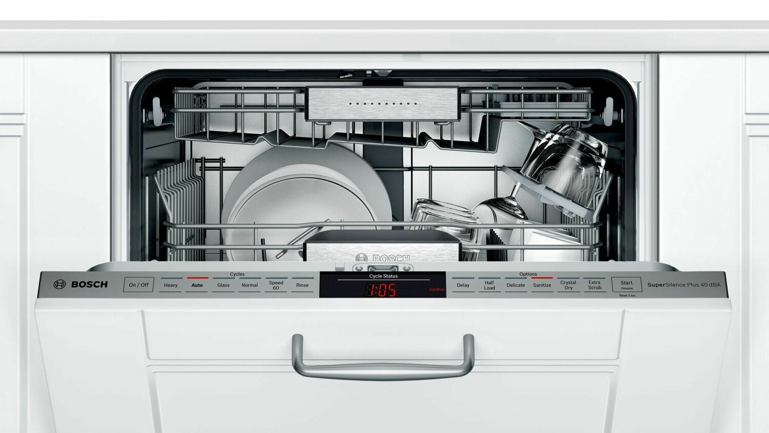 Bosch SHV88PZ53N Benchmark® Dishwasher 24'' Xxl Shv88Pz53N