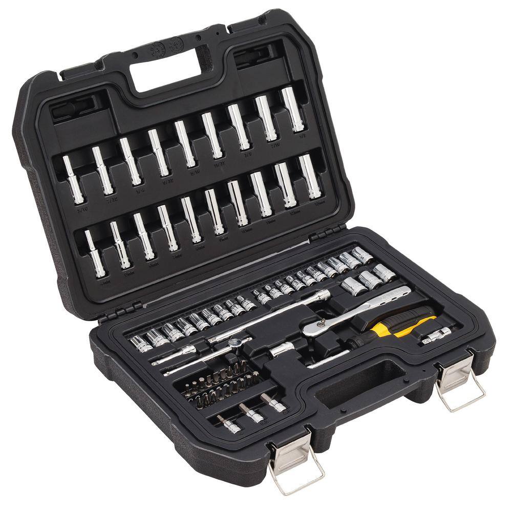 DW 14 in. Drive SAE and Metric Socket Set (69-Piece) DWMT19259