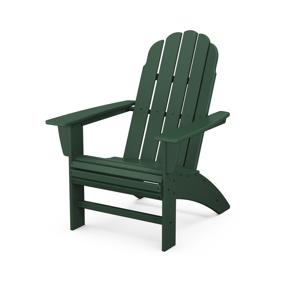 POLYWOOD Vineyard Outdoor Curveback Adirondack Chair