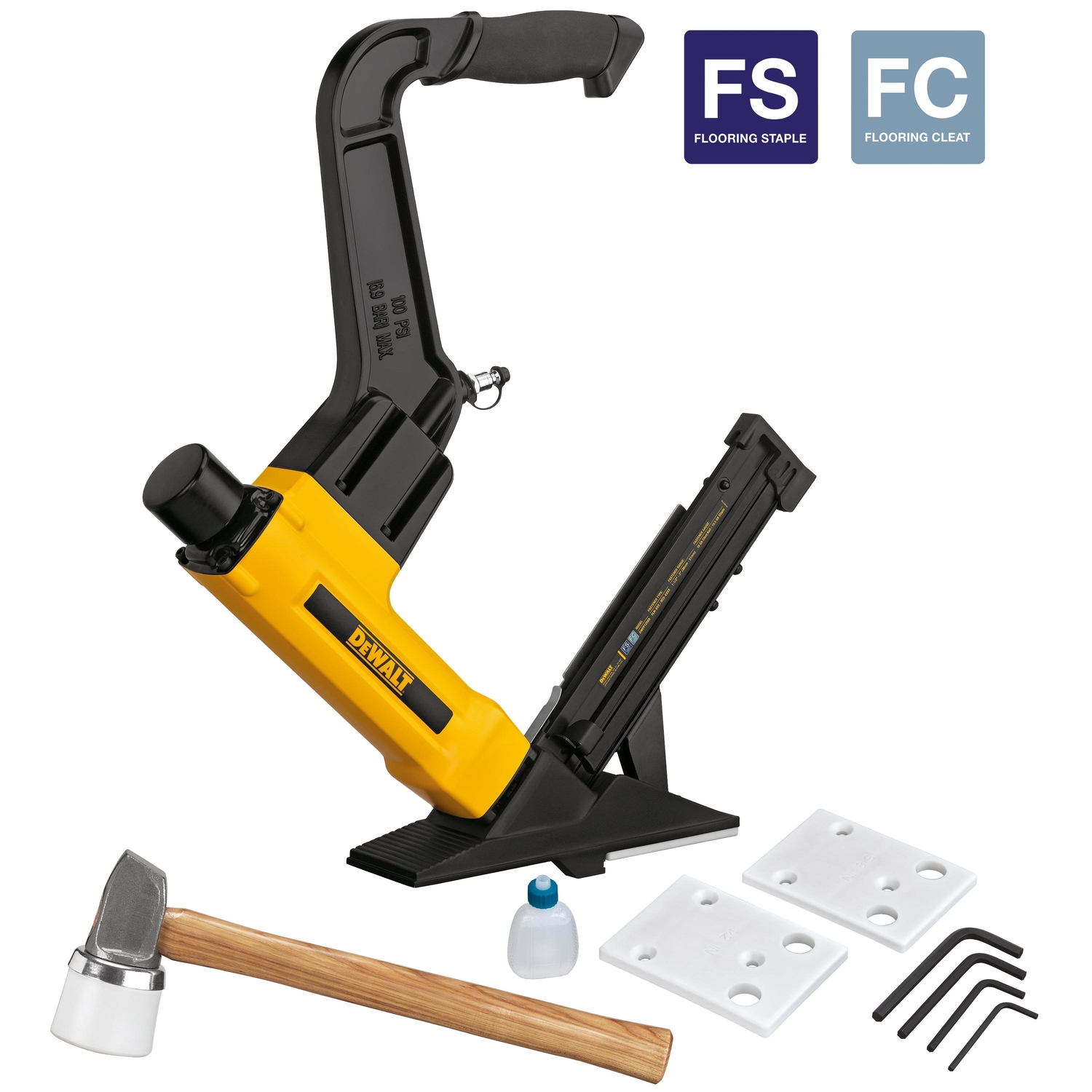 DW 15.5/16 Ga. Hardwood Floor Positioning Tool Kit