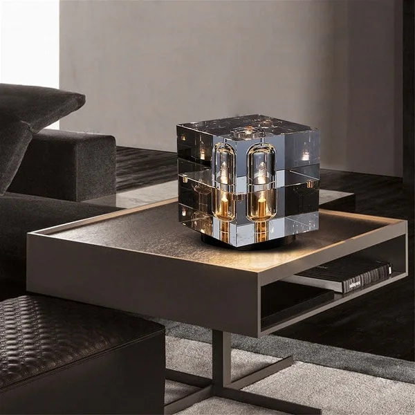 Crystal Bedside LED Table Lamp