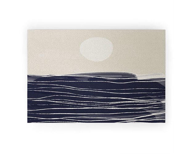 Alisa Galitsyna Abstract Seascape 2 Welcome Mat Society6