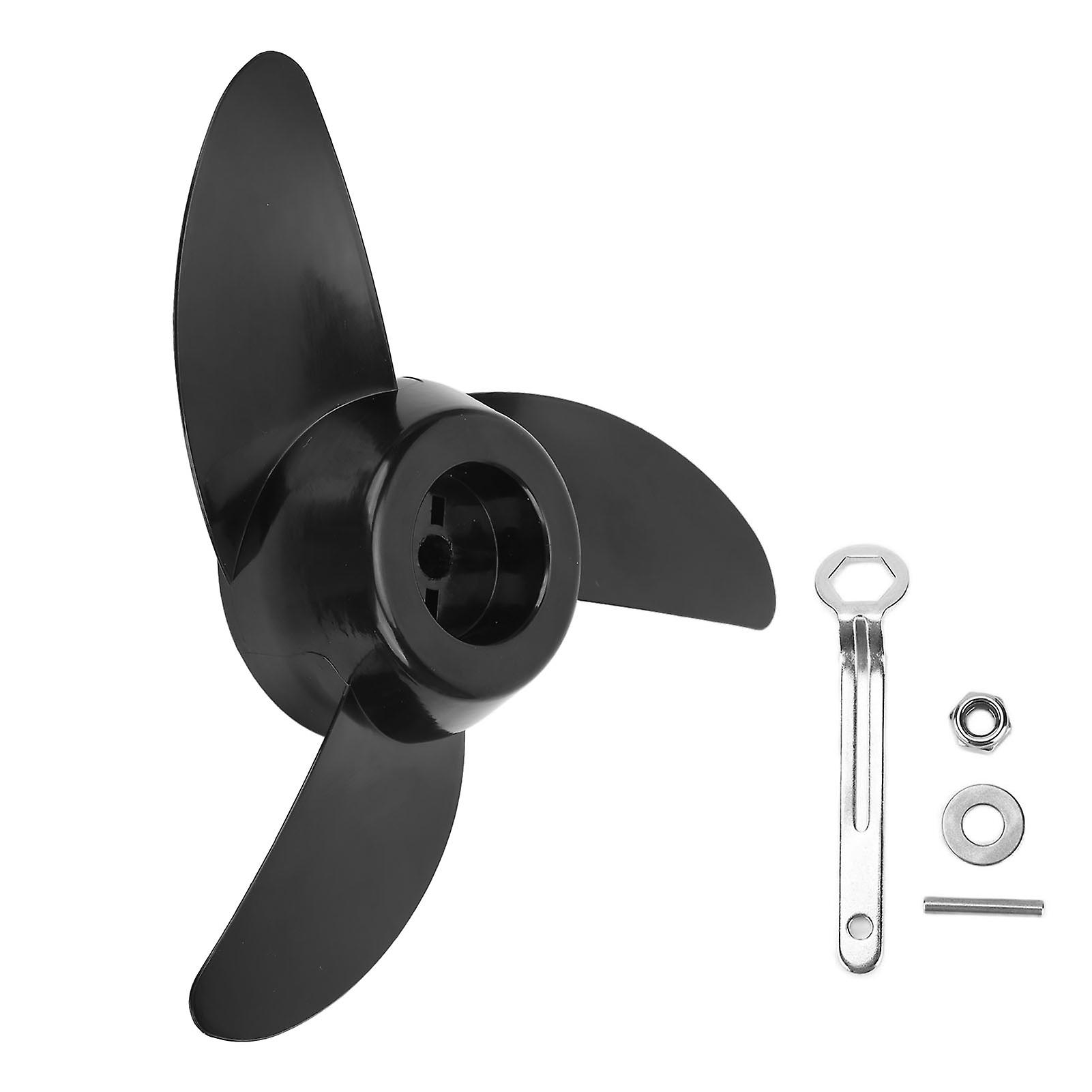 Electric Outboard Propeller Kit 3 Blades For 28lb 36lb 46lb 12v 24v Trolling Motors Accessories