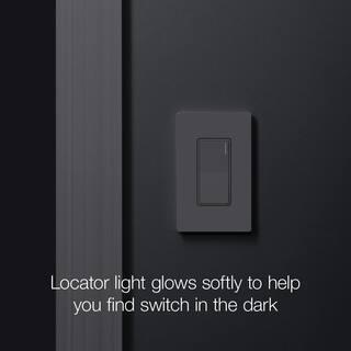 Lutron Sunnata Switch for 6A Lighting or 3A 110 HP Motor Single PoleMulti Location Pebble (ST-6ANS-PB) ST-6ANS-PB