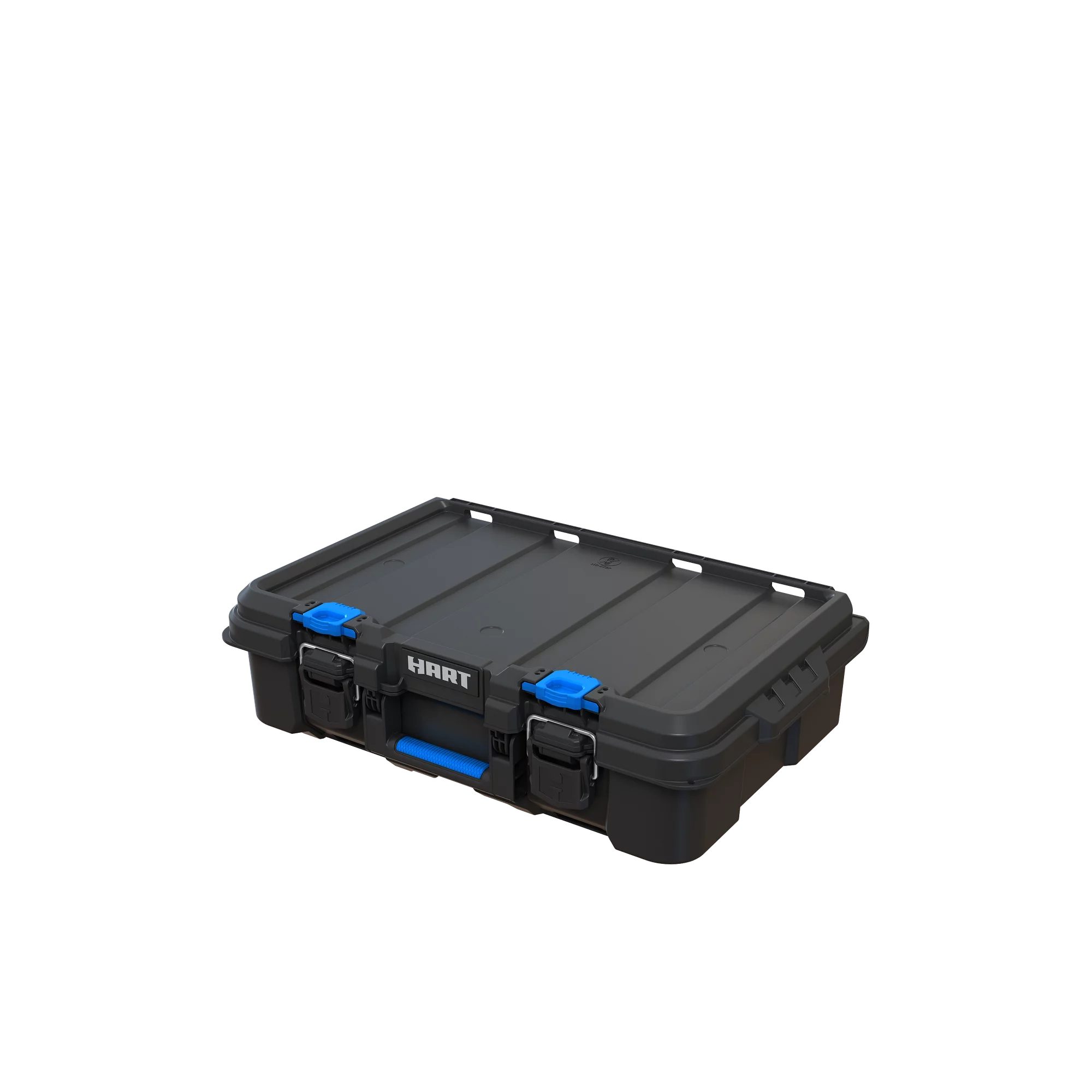 HART 252719 Stack System Tool Box with Small Blue Organizer and Dividers， Fits HART's Modular Storage System