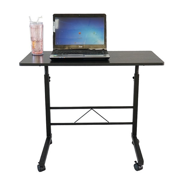 Removable P2 15MM Chipboard and Steel Side Table Black