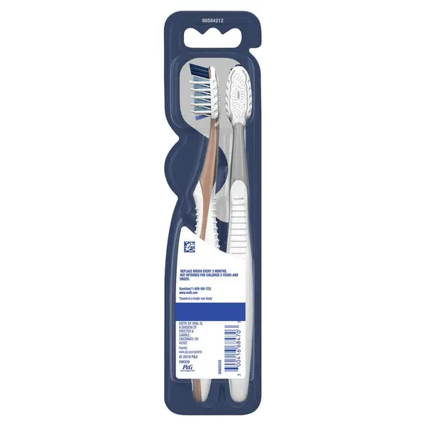 Oral-B 2-Count CrossAction All In One Manual Toothbrush