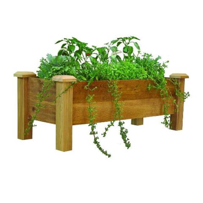 Gronomics RPB 18-48 9 in. Deep Rustic Planter Box 18 x 48 x 19 in.