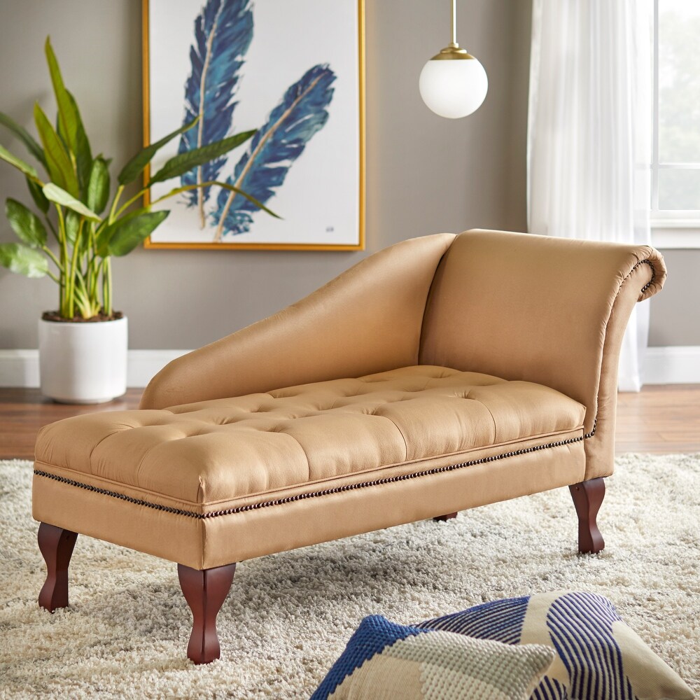 Simple Living Storage Chaise Lounge