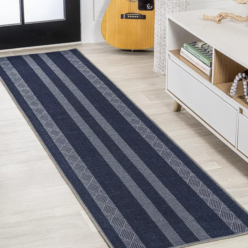 Nautisk Machine-Washable Rug