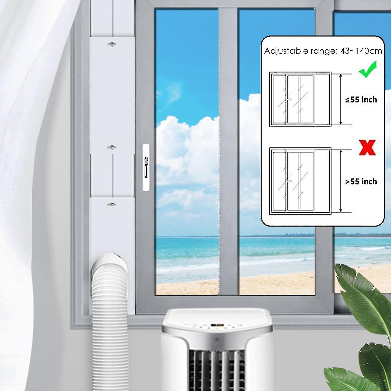 4pcs Portable Air Conditioner Window Sealing Kit For Horizontal and Vertical Window