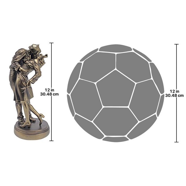 Design Toscano Inspired By The Moment Statue Small Bronze Finish