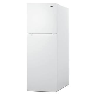 Summit Appliance 10.1 cu. ft. Top Freezer Refrigerator in White FF101W