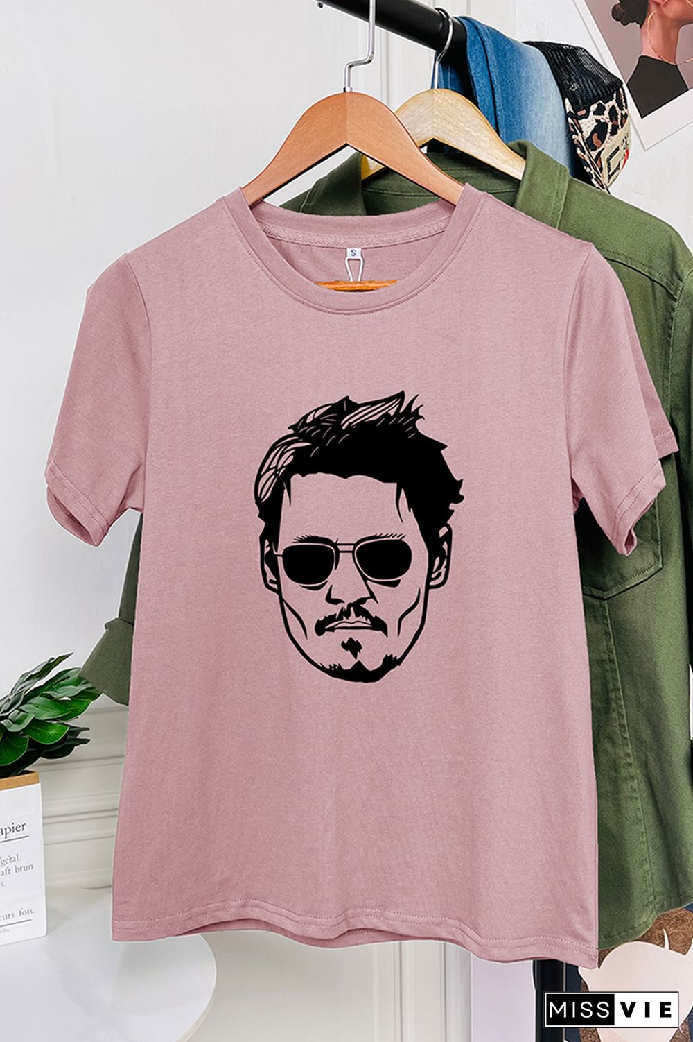 Johnny Depp Trial Graphic T-Shirt Wholesale