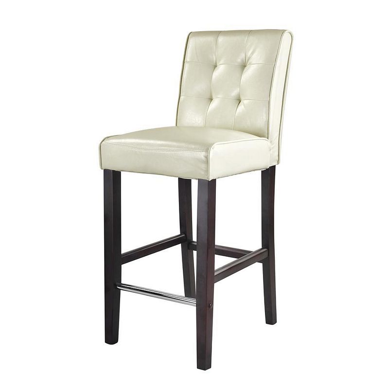 CorLiving Antonio Bar Height Barstool Bonded Leather