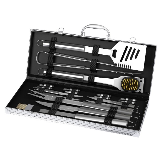 Hasting Home 19 piece Bbq Grilling Utensil Set