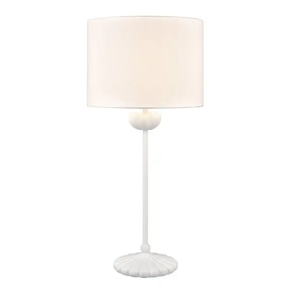 Liliaceae 30'' High 1-Light Table Lamp - White