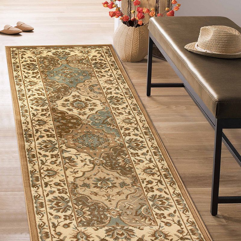 SUPERIOR Palmyra Traditional Ornamental Indoor Area Rug