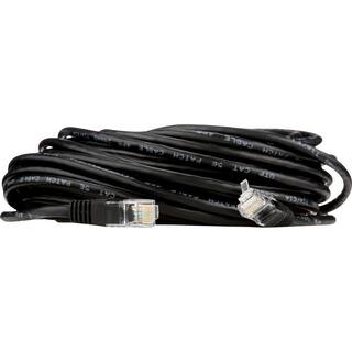 Zenith 50 ft. CAT5e RJ45 Ethernet Network Cable Black PN10505EB