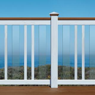 ProWood 4 in. x 32 in. Clear Glass Baluster (5-Pack) 74754