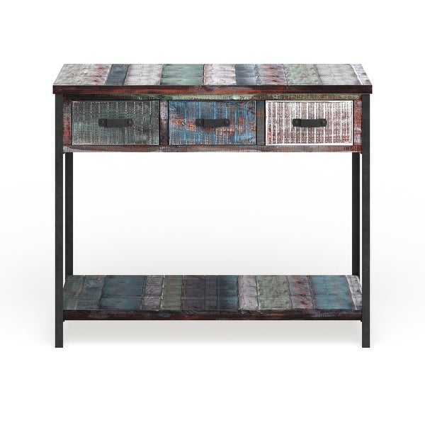 Carbon Loft Scott Wood Console Table