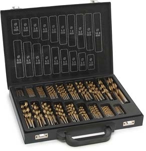 Titan TZ11170 170 Piece Titanium Coated Drill Bit ...