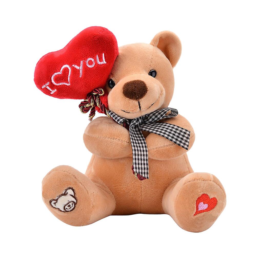 Cartoon Stuffed Doll Unique Plush Bear Toy Stuffed Bear Ornament For Girls