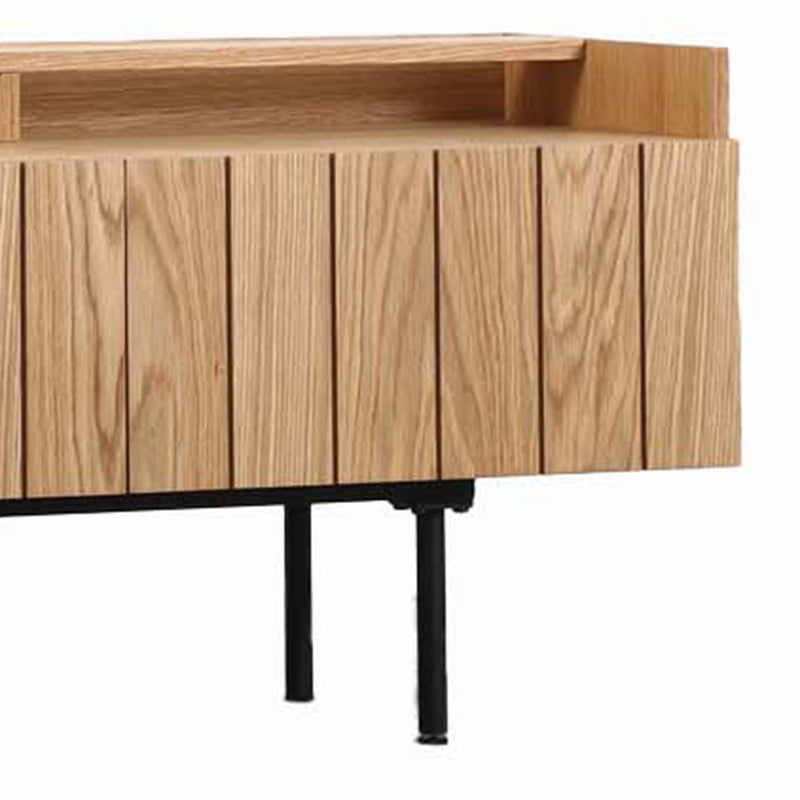 ZANE Entertainment TV Unit 160cm - Natural Oak