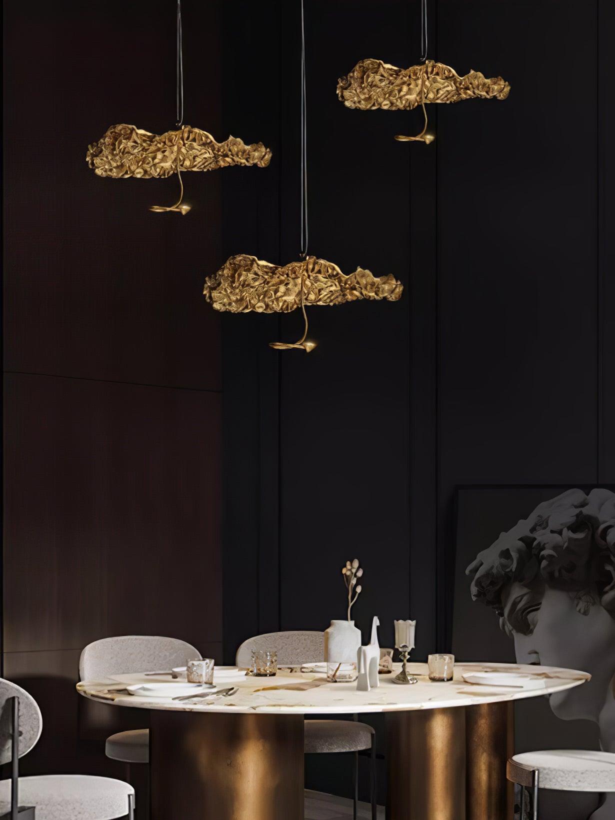 Brass Aviary Constellation Chandelier