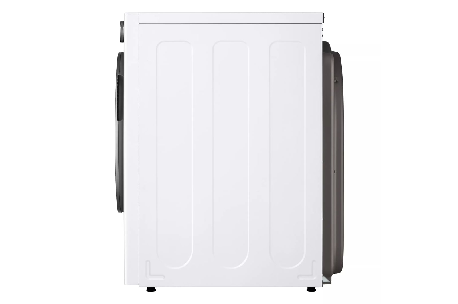 Lg DLHC5502W 7.8 Cu. Ft. Mega Capacity Smart Front Load Dryer With Dual Inverter Heatpump™ Technology And Inverter Direct Drive Motor System